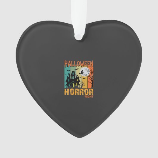 Maison hantée de la nuit d'horreur d'Halloween Vec (devant)