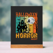 Maison hantée de la nuit d'horreur d'Halloween Vec (Neutre)