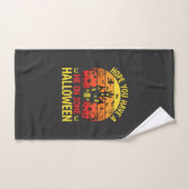 Maison hantée drôle d'Halloween Me sur certains de (Serviette à main)