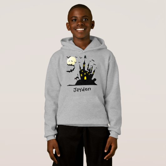 Maison hantée éffrayante Monogramme (Devant entier)