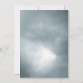 Maison hantée Halloween Costume Invitation de la f (Dos)