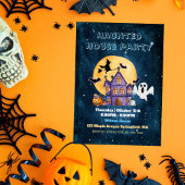 Maison hantée Halloween Fête Invitation