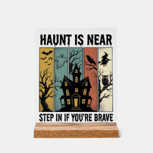 Maison Hantée Halloween Gravure Vintage Épouvantab