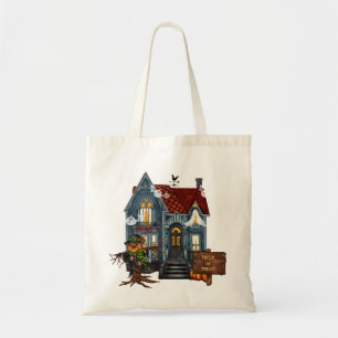 Maison hantée Halloween Sac fourre-tout bonbon Hal