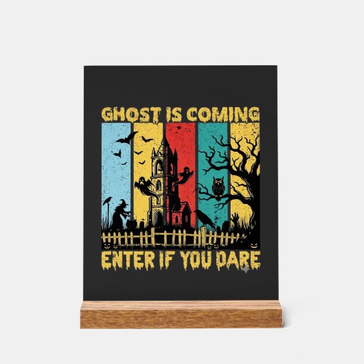 Maison Hantée Halloween Sorcière Chouette Arrivée (Recto)