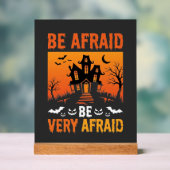 Maison Hantée Halloween Soyez Craintifs Création (Neutre)