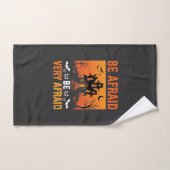 Maison Hantée Halloween Soyez Effrayés Design (Serviette à main)