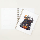 Maison Hantée Halloween Squelettes Citrouille Fant (Devant avec enveloppe)