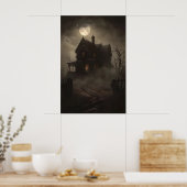 Maison hantée impression mystérieuse, Halloween ho (Cuisine)