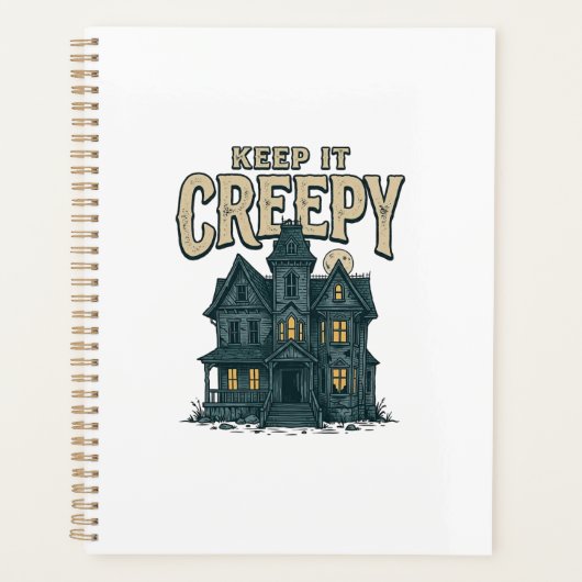Maison Hantée Vintage Creepy Halloween Dés (Devant)