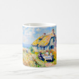 Maison impressionniste au bord de la mer – Mug d'a