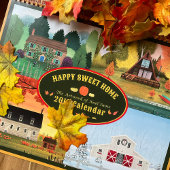 Maison Joyeuse Sweet Home Calendrier illustré