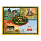 Maison Joyeuse Sweet Home Calendrier illustré (Protection)