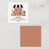 Maison mignonne | Nouveau Faire-part de déménageme (Devant / Derrière)