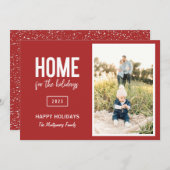 Maison Moderne Pour Les Vacances Photo Carte De Va (Devant / Derrière)