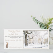 Maison ouverte pour les fêtes : invitation (Debout devant)