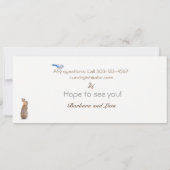 Maison ouverte pour les fêtes : invitation (Dos)