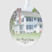 Maison Photo Notre Première Maison Noël (devant)