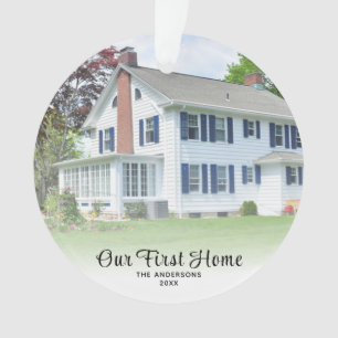 Maison Photo Notre Première Maison Noël