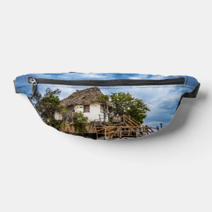 Maison pittoresque sur un affleurement de corail t