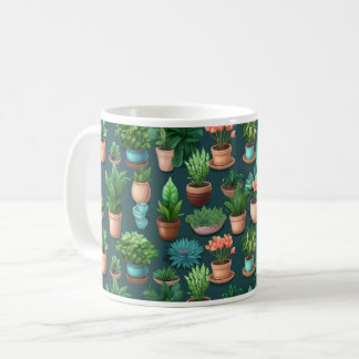 Maison Plante de café Mug