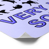 Maison Plein De Chats Drôle Chat Lady Poster Panne (Coin)