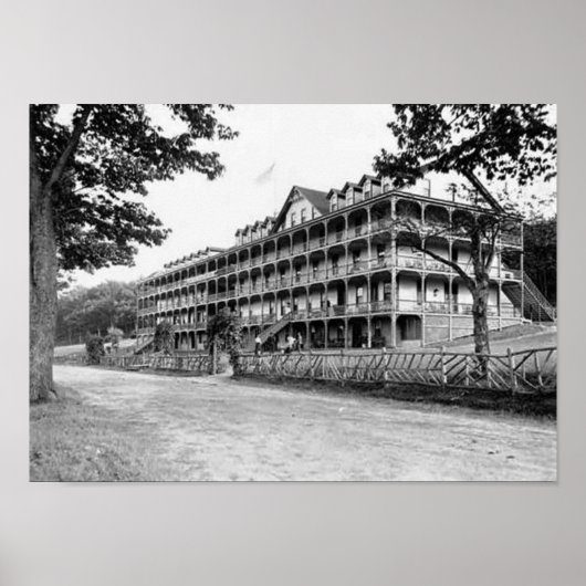 Maison Pocono Poconos Pa. Affiche (Devant)