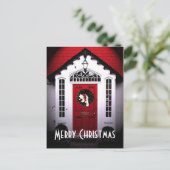 Maison pour la carte postale de Noël (Debout devant)