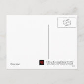 Maison pour la carte postale de Noël (Dos)