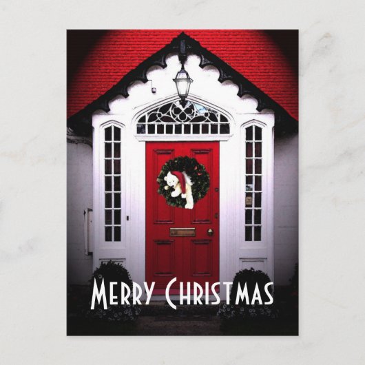 Maison pour la carte postale de Noël (Devant)