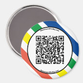 Maison Shelby Fun Couleurs Réfrigérateur Aimant (Recto/Verso)