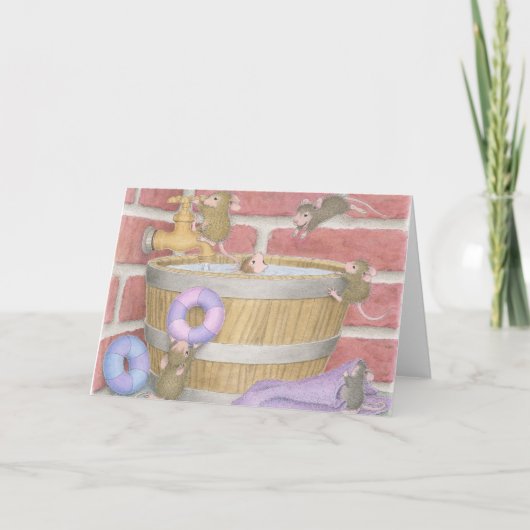 Maison-Souris Designs® - cartes de note (Devant)