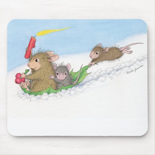 Maison-Souris Designs® - tapis de souris (Devant)