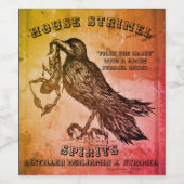 Maison Strimel Étiquette de boissons (Étiquettes simples)