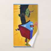 MAISON SWEET HOME serviette de bain (Serviette à main)