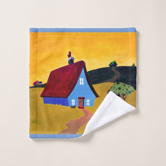 MAISON SWEET HOME serviette de bain (Gant de toilette)