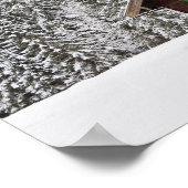 Maison traditionnelle en bois en Bavière affiche (Coin)