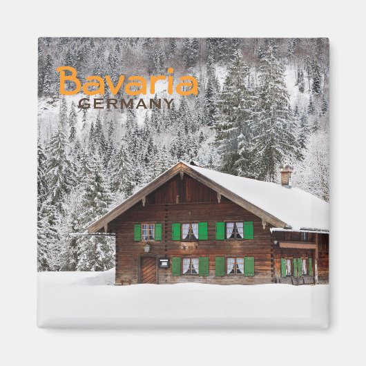 Maison traditionnelle en bois en Bavière aimant te (Devant)