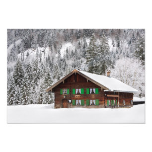 Maison traditionnelle en bois en Bavière photo