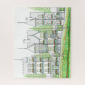 Maison victorienne architecturale Jigsaw Puzzle (Vertical)