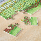 Maison victorienne architecturale Jigsaw Puzzle (Côté)