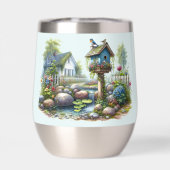 Maisoncampagne Maisonnette Oiseaux Aquarelle Jardi (Arrière)