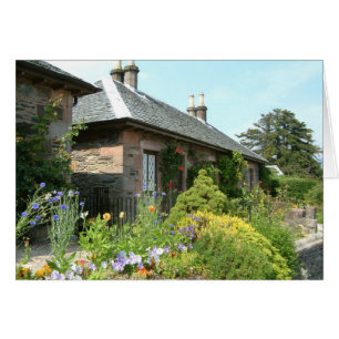 Maisonnette anglaise II avec jardin fleuri Photogr