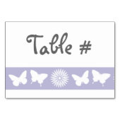 Maisonnettes et papillons dans la carte table Lave (Dos)