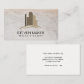 Maisons | Carte de visite de l'agent immobilier (Devant / Derrière)