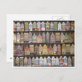 Maisons carte de voeux (Devant / Derrière)