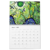 Maisons contemporaines Whimsical Calendrier unique (Mar 2027)