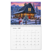 Maisons de Barndominium Calendrier 2027 | Campagne (Jan 2027)