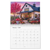 Maisons de Barndominium Calendrier 2027 | Campagne (Feb 2027)