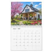 Maisons de Barndominium Calendrier 2027 | Campagne (Mar 2027)
